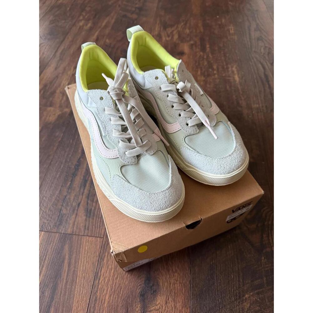 NEW VANS Ultrarange Neo Vr3 Light Green Yellow Multi Shoes Men's 8.5 Women's 10